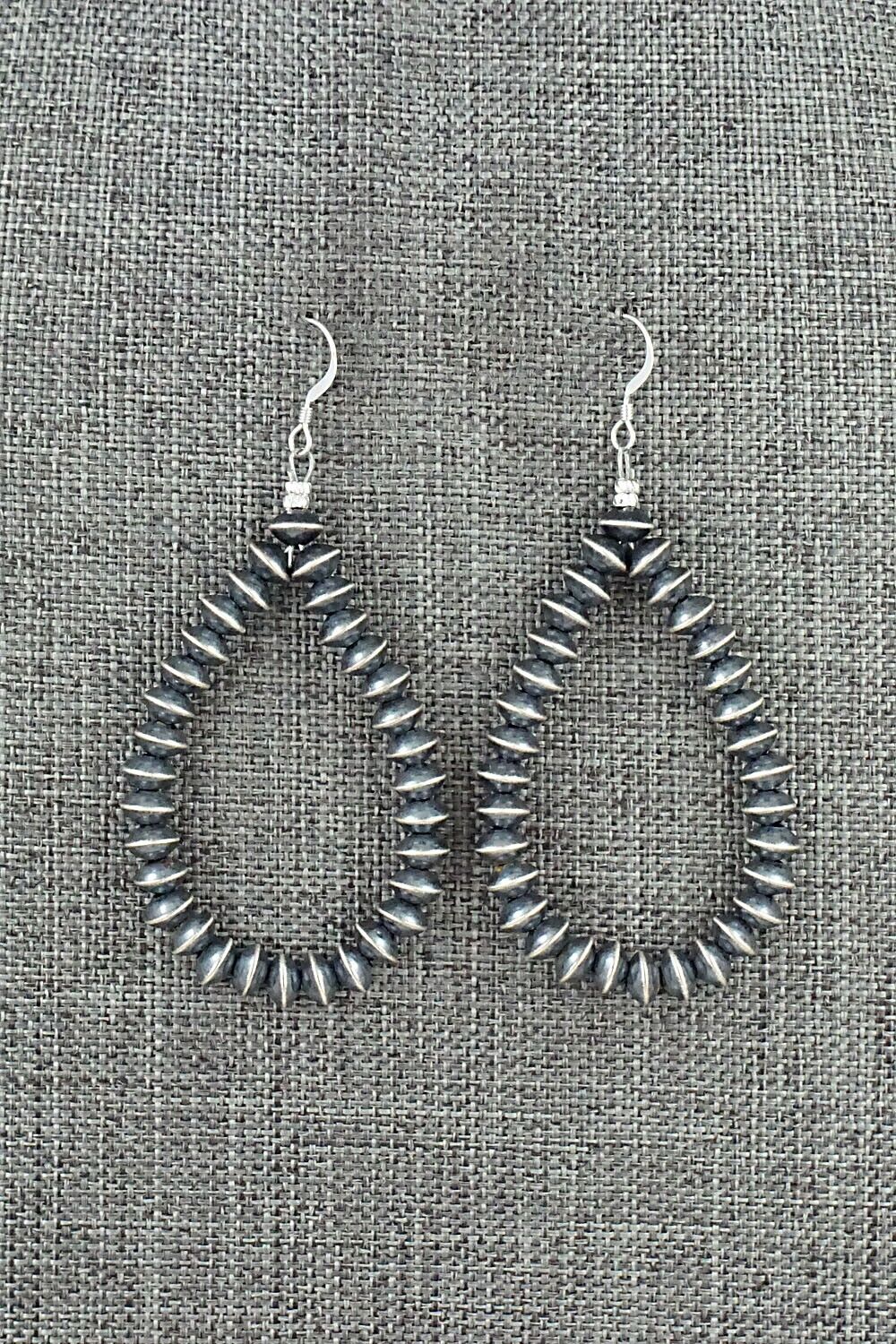 Sterling Silver Beaded Earrings - Louise Joe