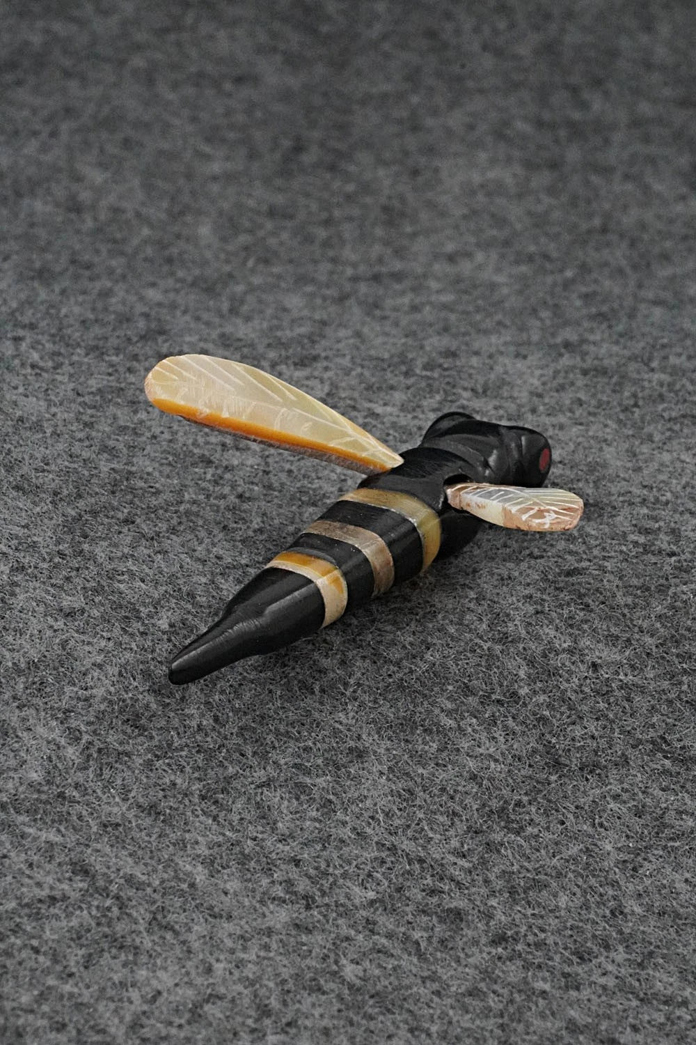 Bee Zuni Fetish Carving - Justin Red Elk