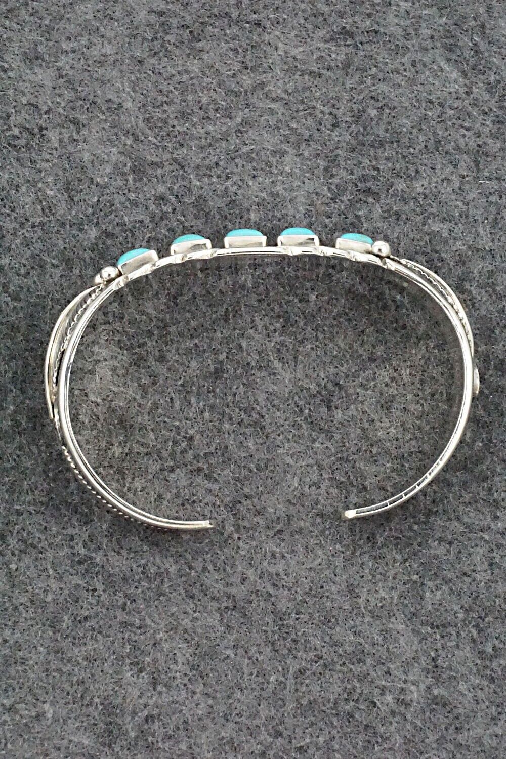 Turquoise & Sterling Silver Bracelet - Davey Morgan