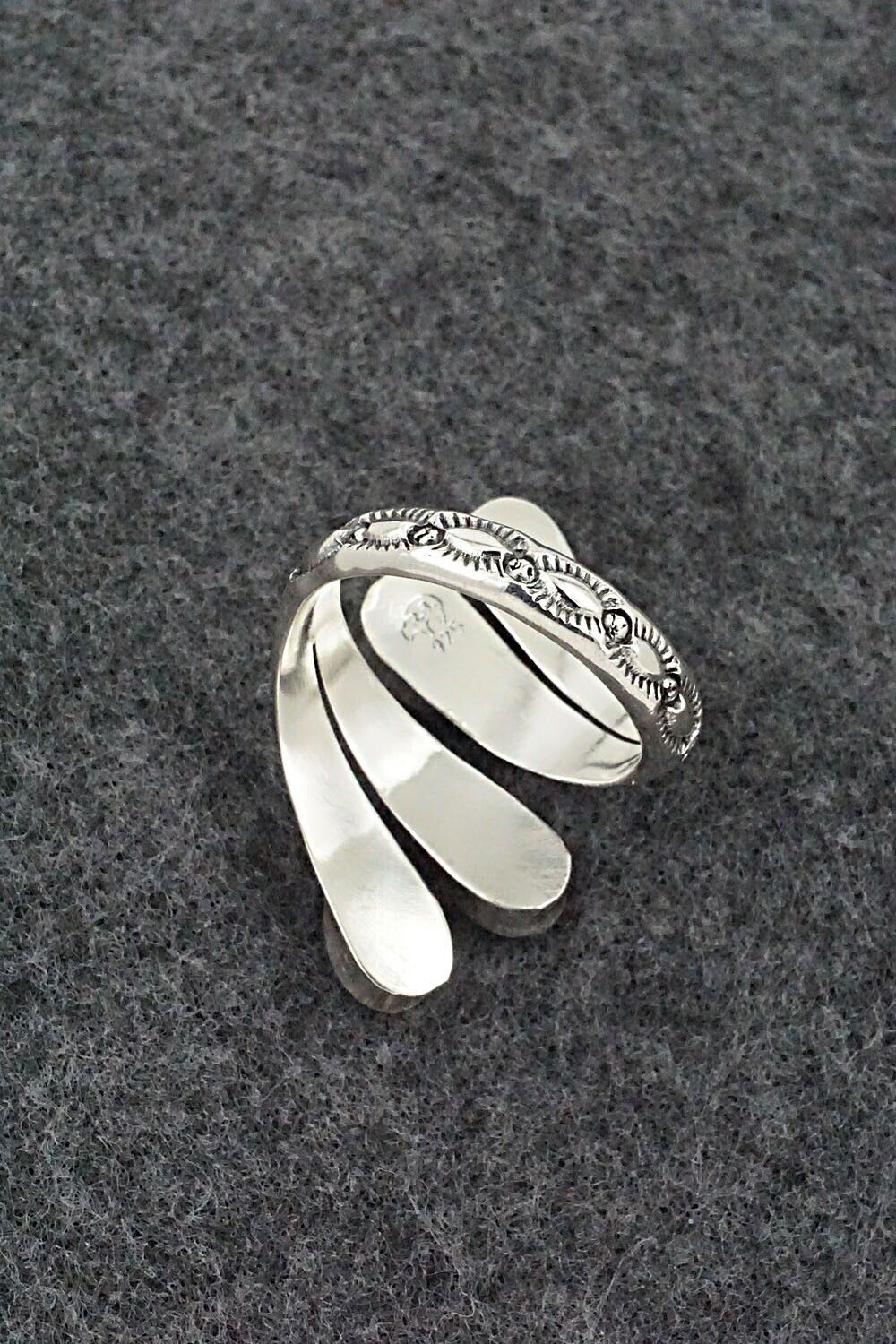 Turquoise & Sterling Silver Ring - Thomas Yazzie - Size 8.5