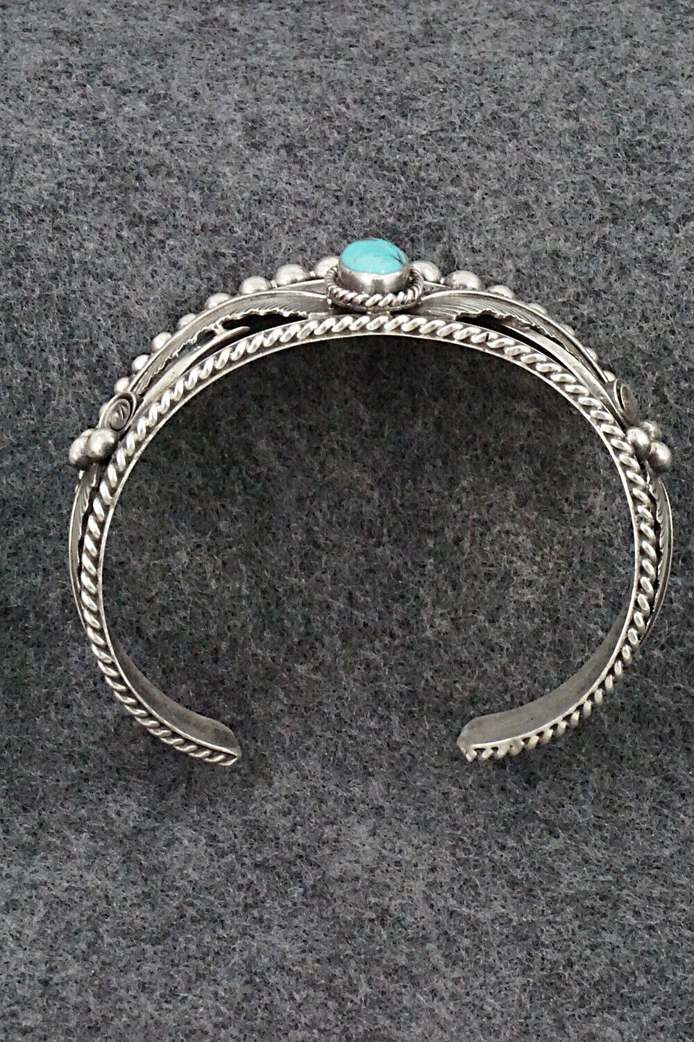 Turquoise & Sterling Silver Bracelet - Tom Lewis