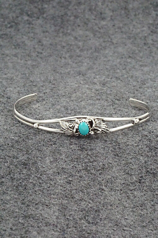 Turquoise & Sterling Silver Bracelet - Judy Largo