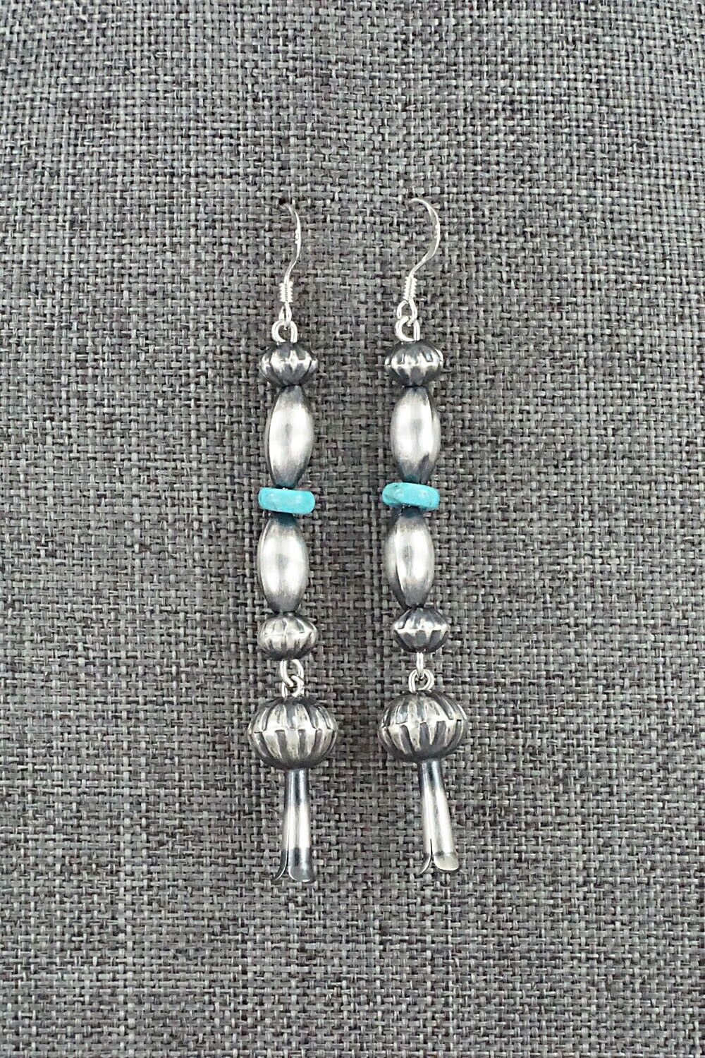 Turquoise & Sterling Silver Earrings - Presley Haley