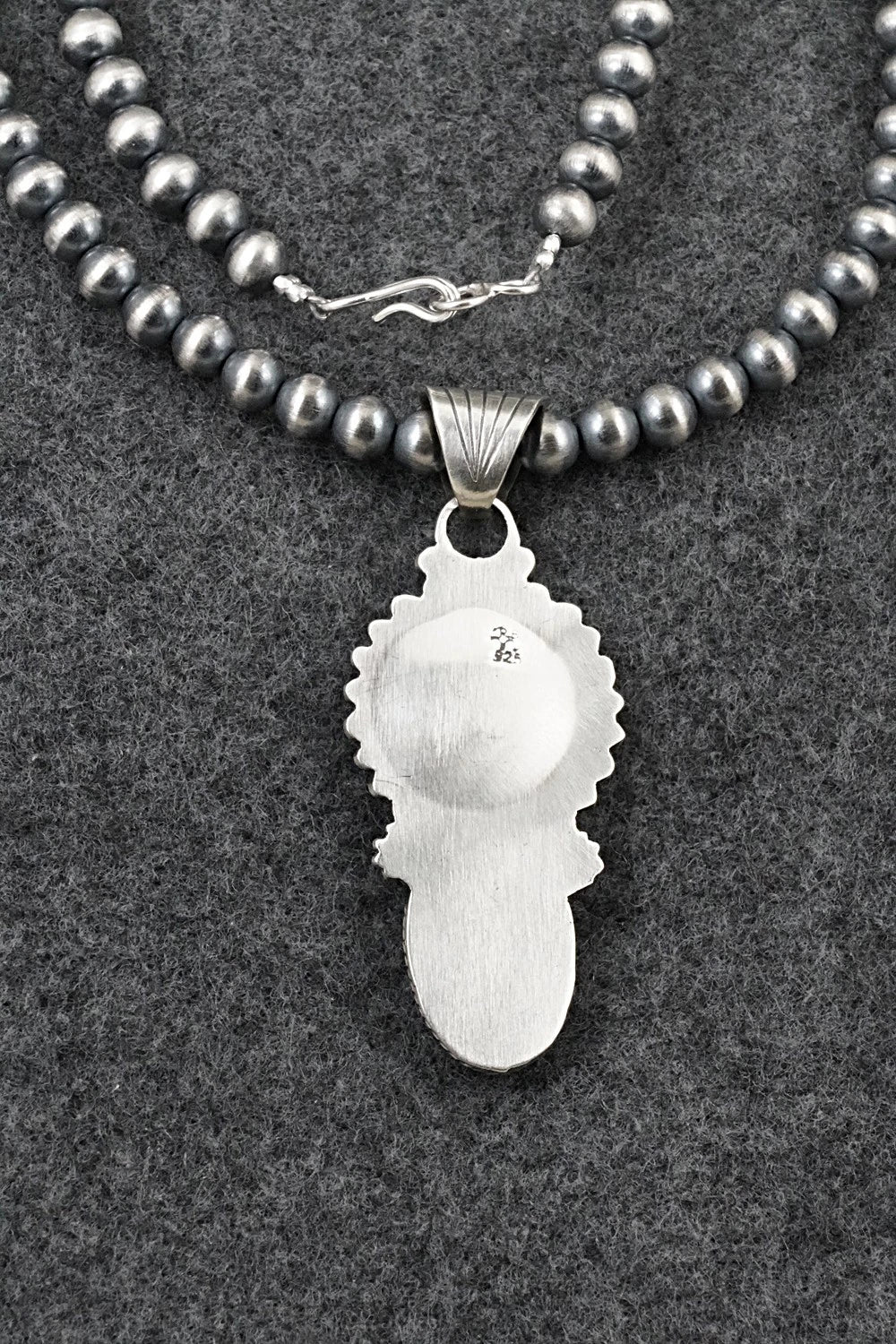 Turquoise & Sterling Silver Necklace - Sharon McCarthy
