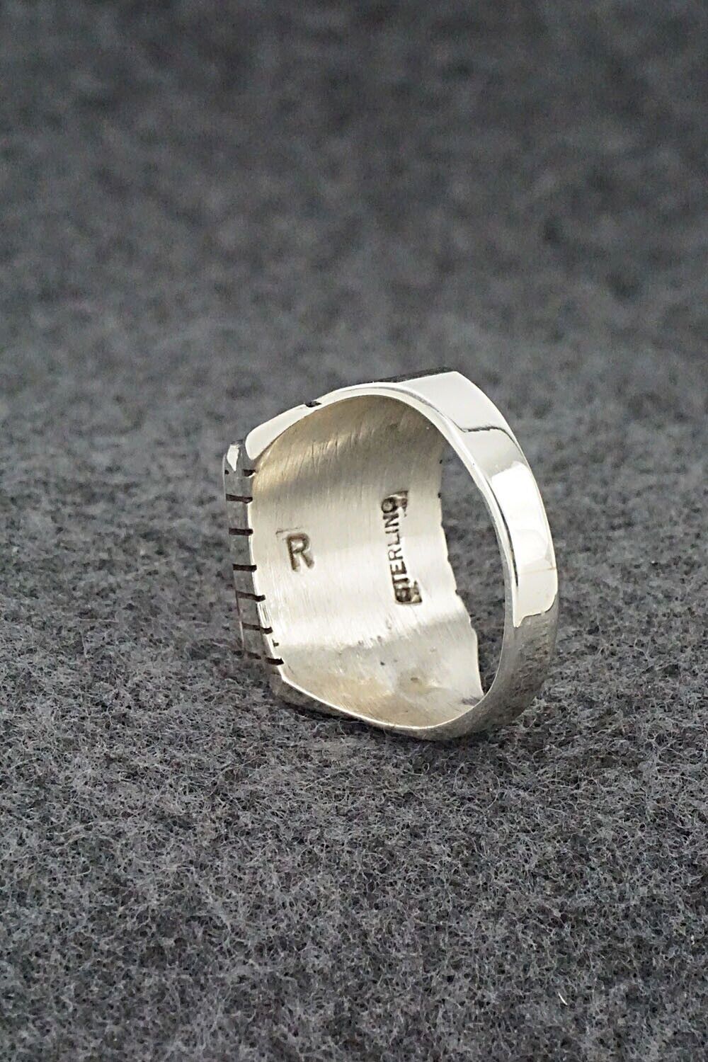 Multi-Stone & Sterling Silver Ring - Trevor Jack - Size 10.25