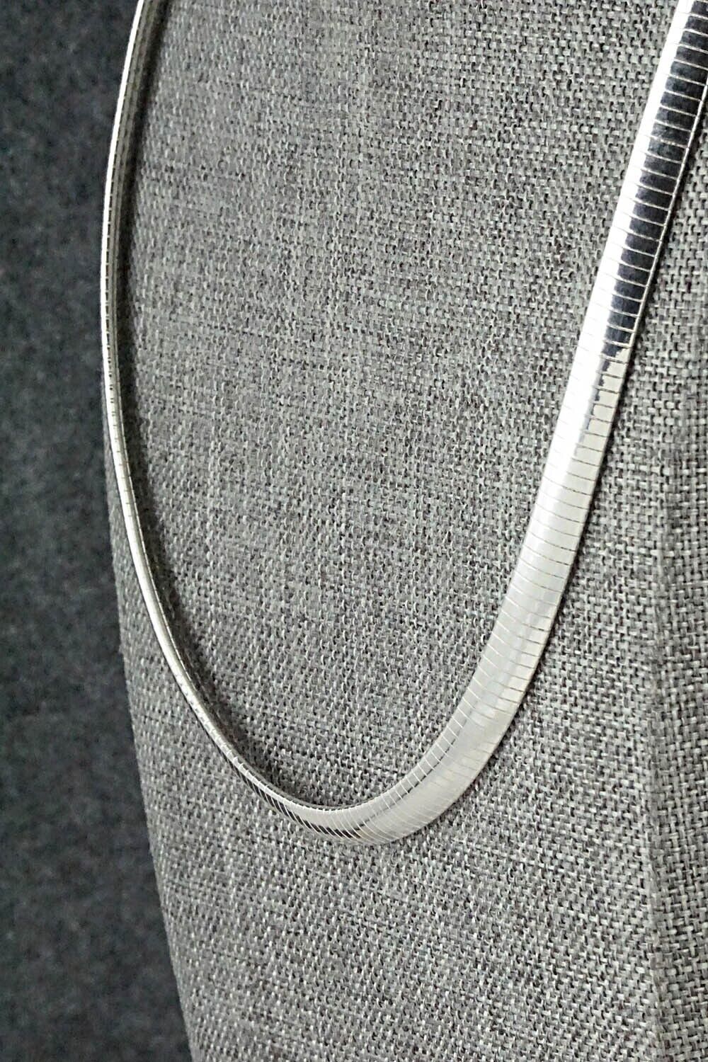 Sterling Silver Chain Necklace - Sterling Silver 20"