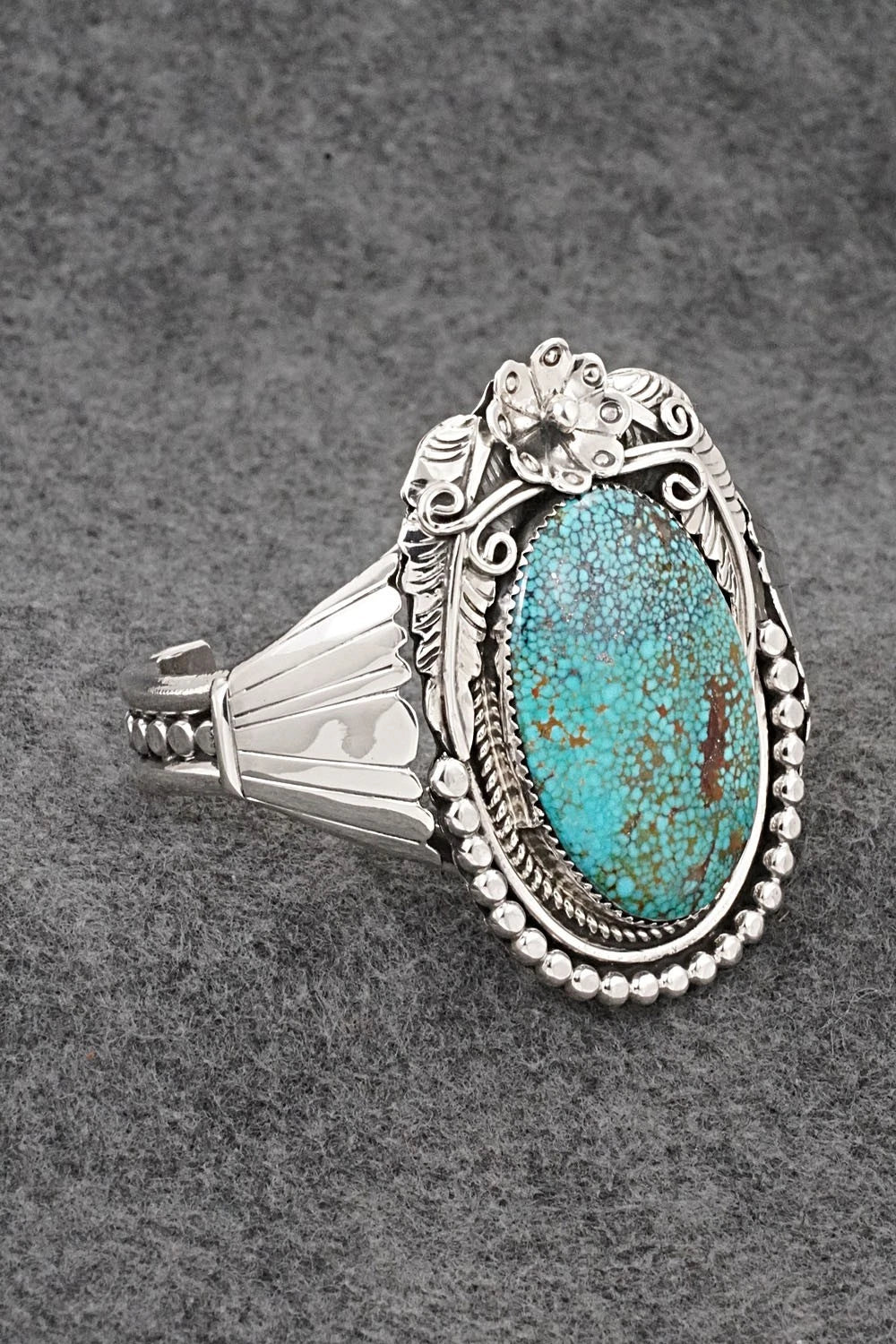 Turquoise & Sterling Silver Bracelet - Gilbert Martin
