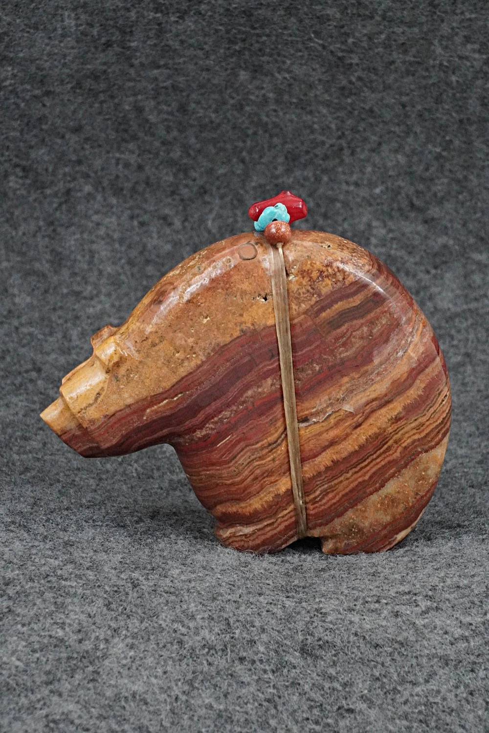 Bear with Cub Zuni Fetish Carving - Paulette & Farlan Quam