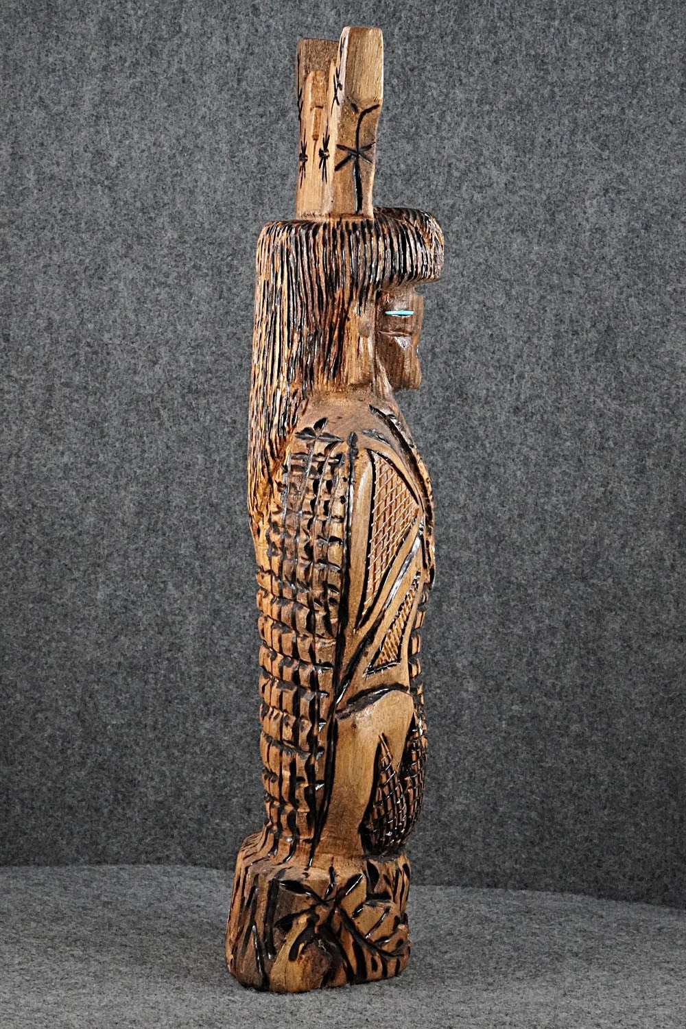 Corn Maiden Zuni Fetish Carving - Tony Mackel