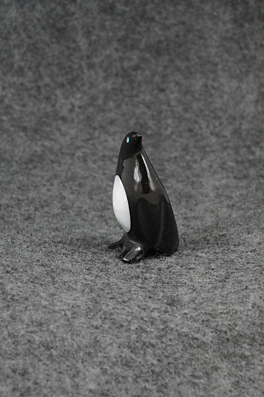 Penguin Zuni Fetish Carving - Calvert Bowannie