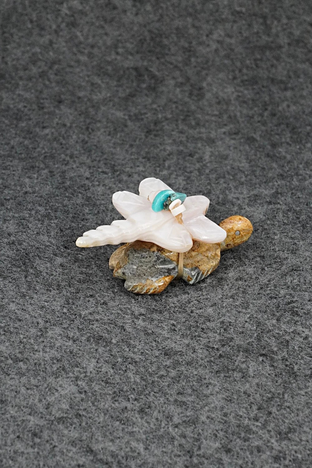 Turtle Zuni Fetish Carving - Daisy Rose Leonard