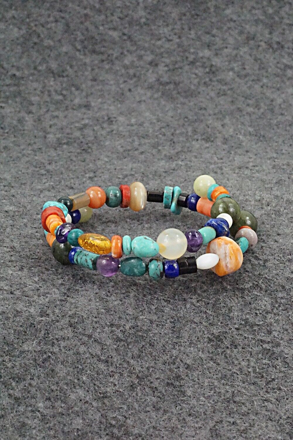 Multi-Stone Beaded Bracelet - Helen Tsosie