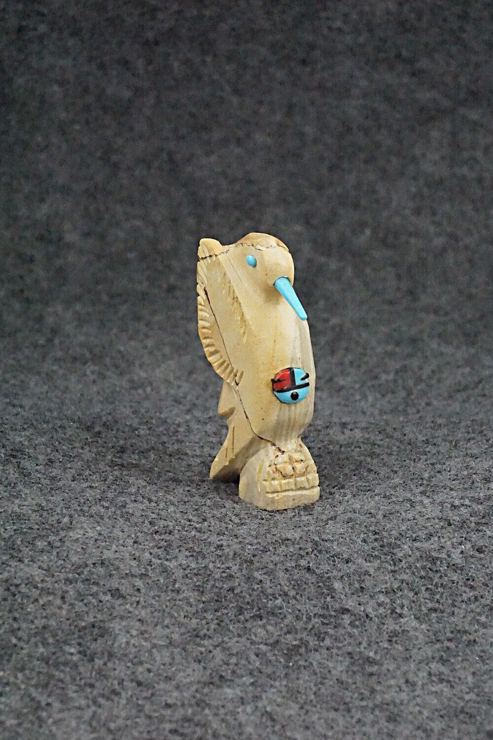 Hummingbird Zuni Fetish Carving - Danette Laate