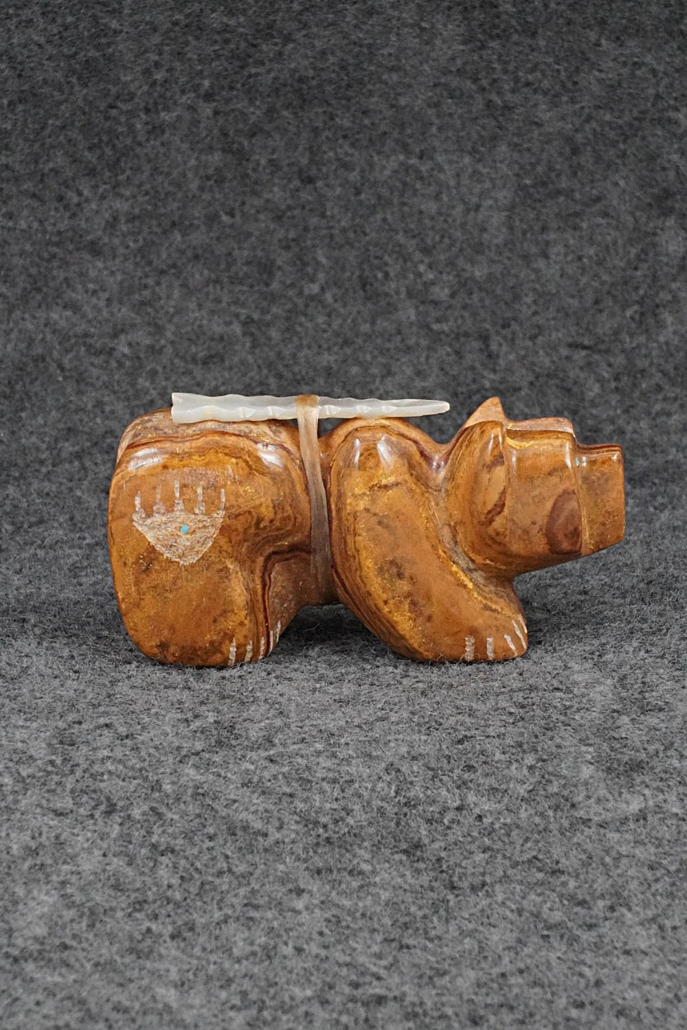 Bear Zuni Fetish Carving - Allison Wallace