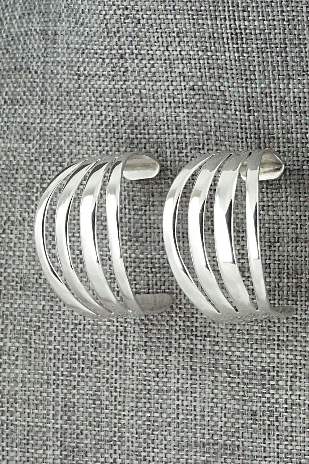 Sterling Silver Hoop Earrings - Grace Silver