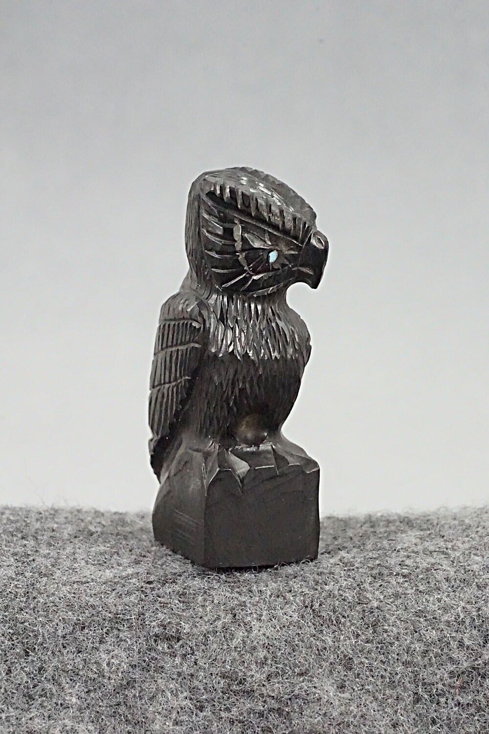 Owl Zuni Fetish Carving - Chris Peina