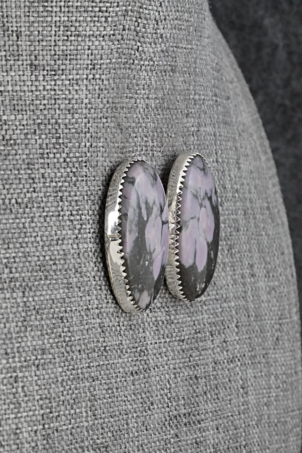 Morado & Sterling Silver Earrings - Murray Hannaweeka