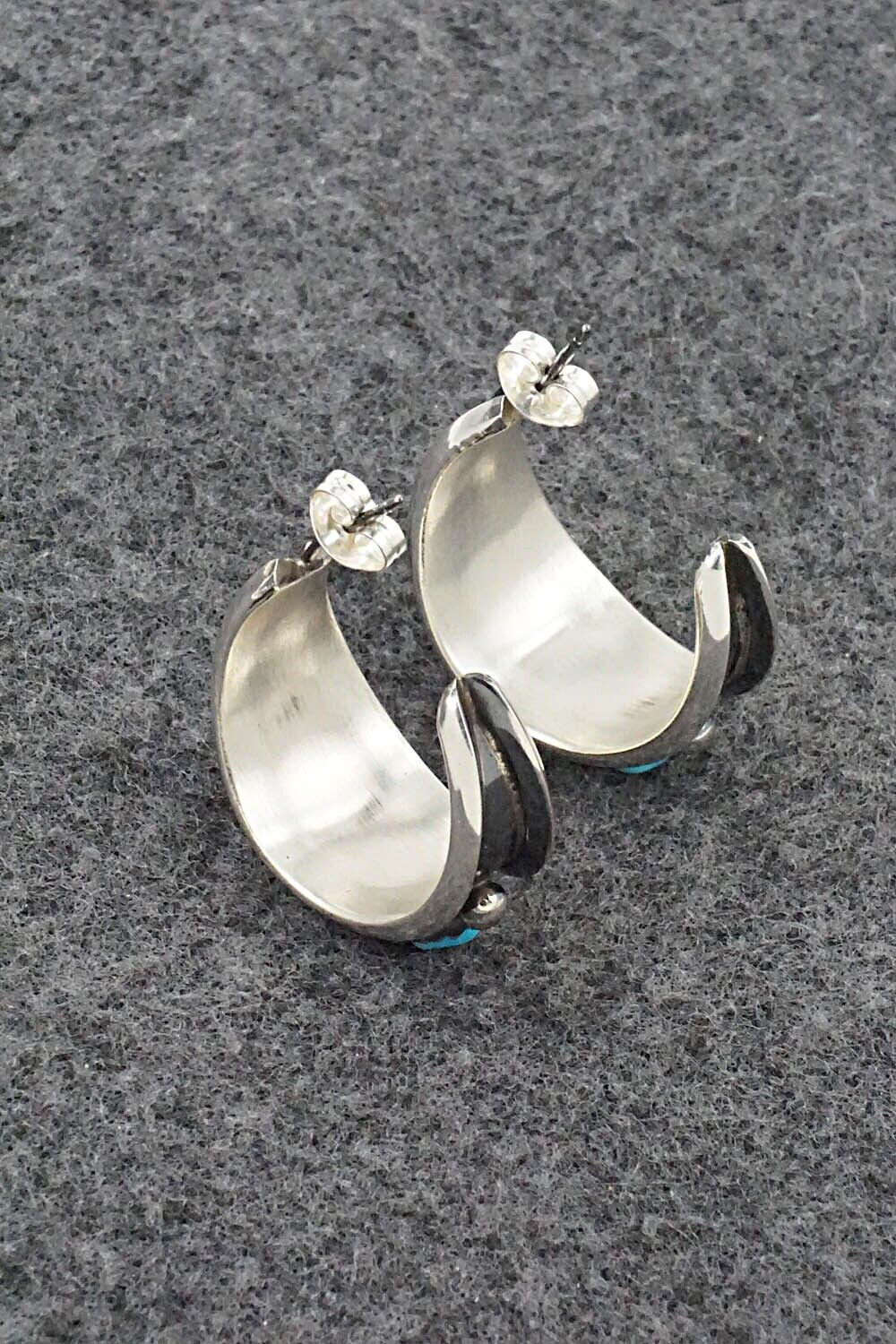 Turquoise & Sterling Silver Earrings - Paul Largo