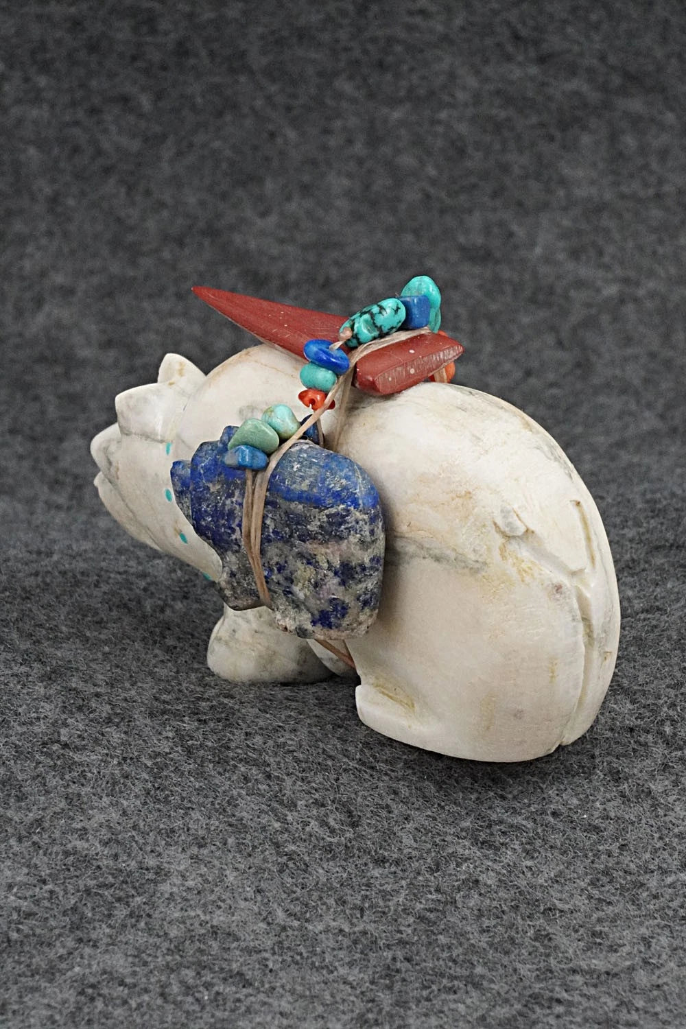Bear Zuni Fetish Carving - Adrian Cachini