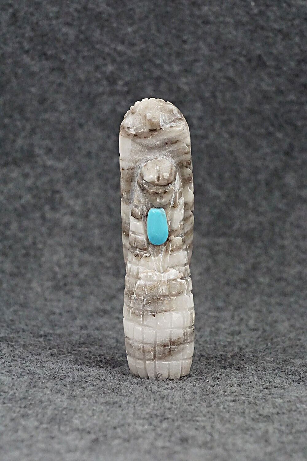 Corn Maiden Zuni Fetish Carving - Vander Tsethlikai