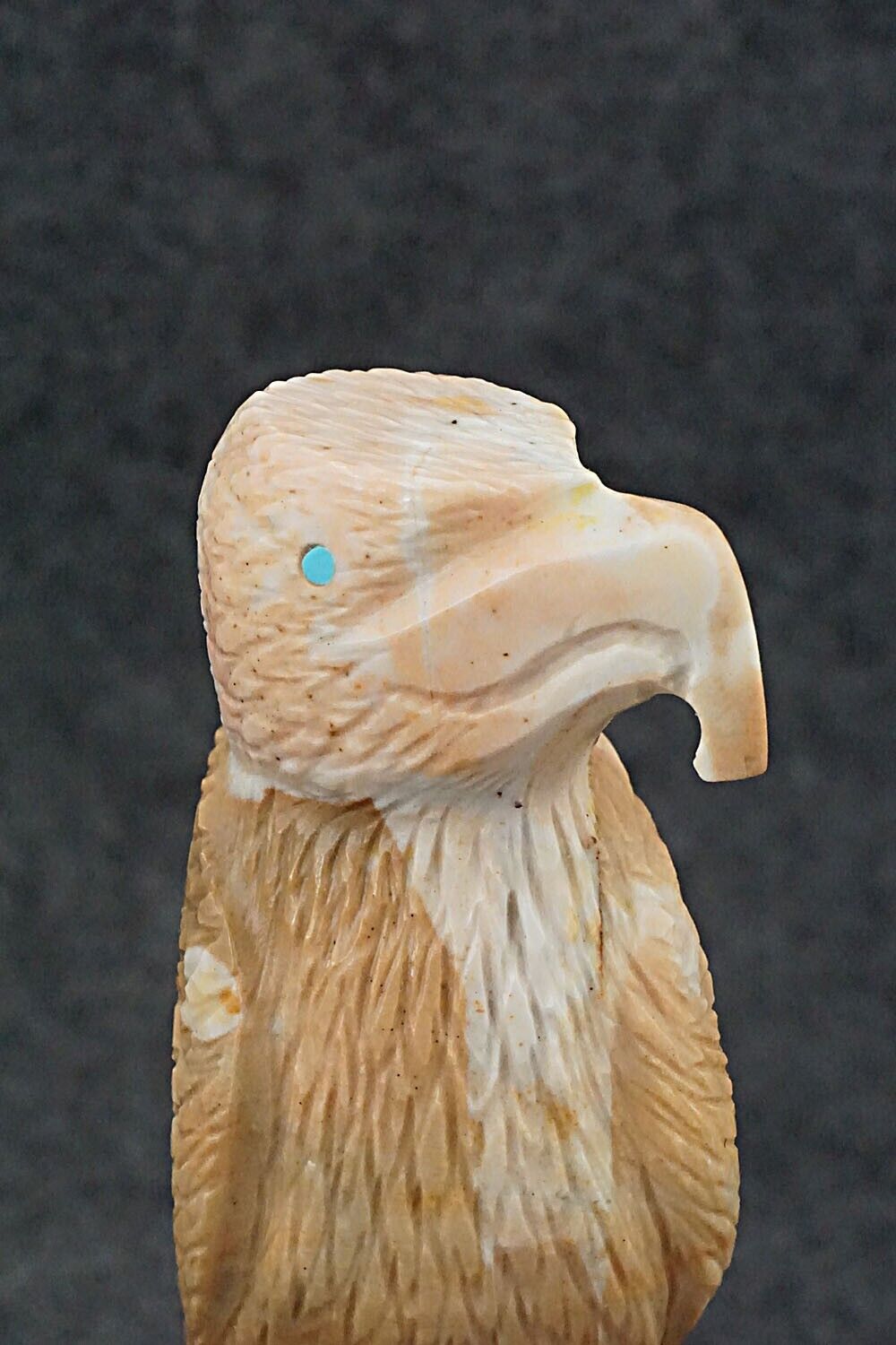 Eagle with Fish Zuni Fetish Carving - Tony Mackel