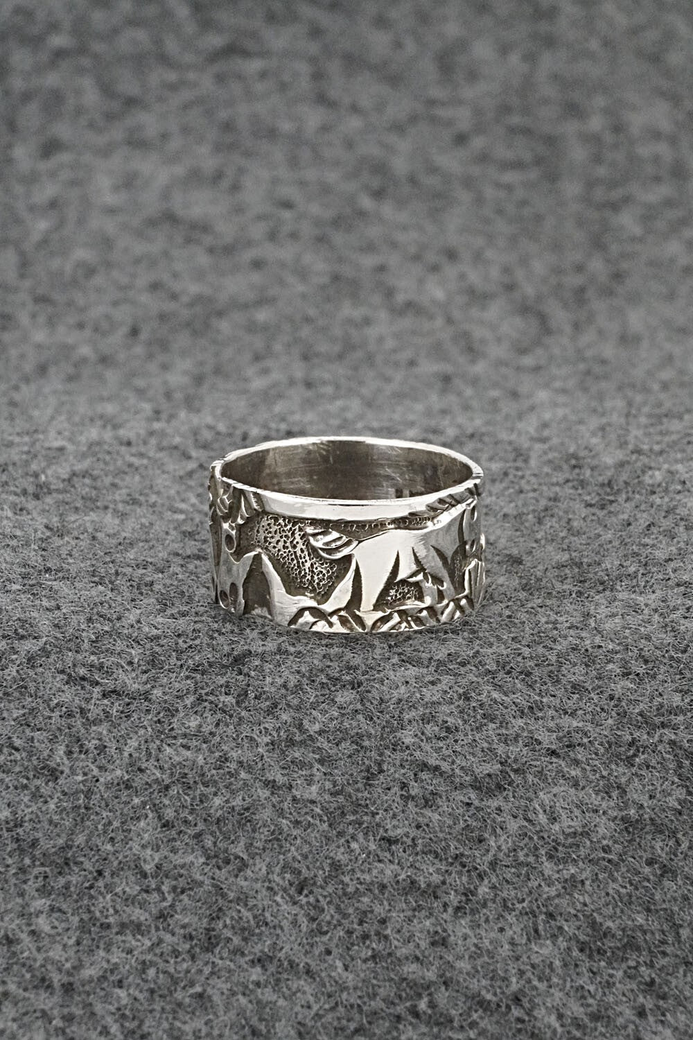 Sterling Silver Ring - Lloyd Becenti - Size 8.5
