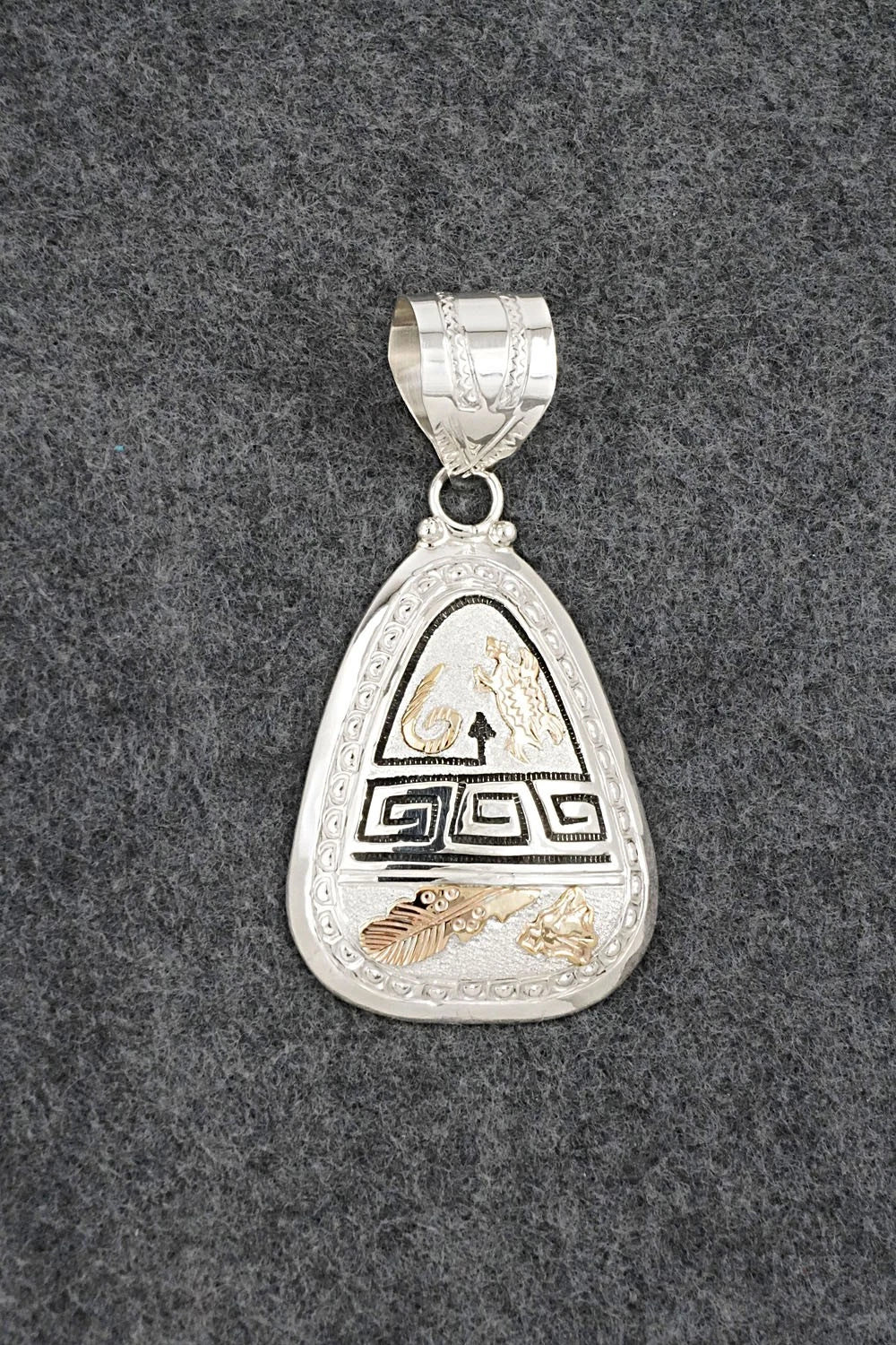 Sterling Silver & Gold Fill Pendant - Allison Manulito