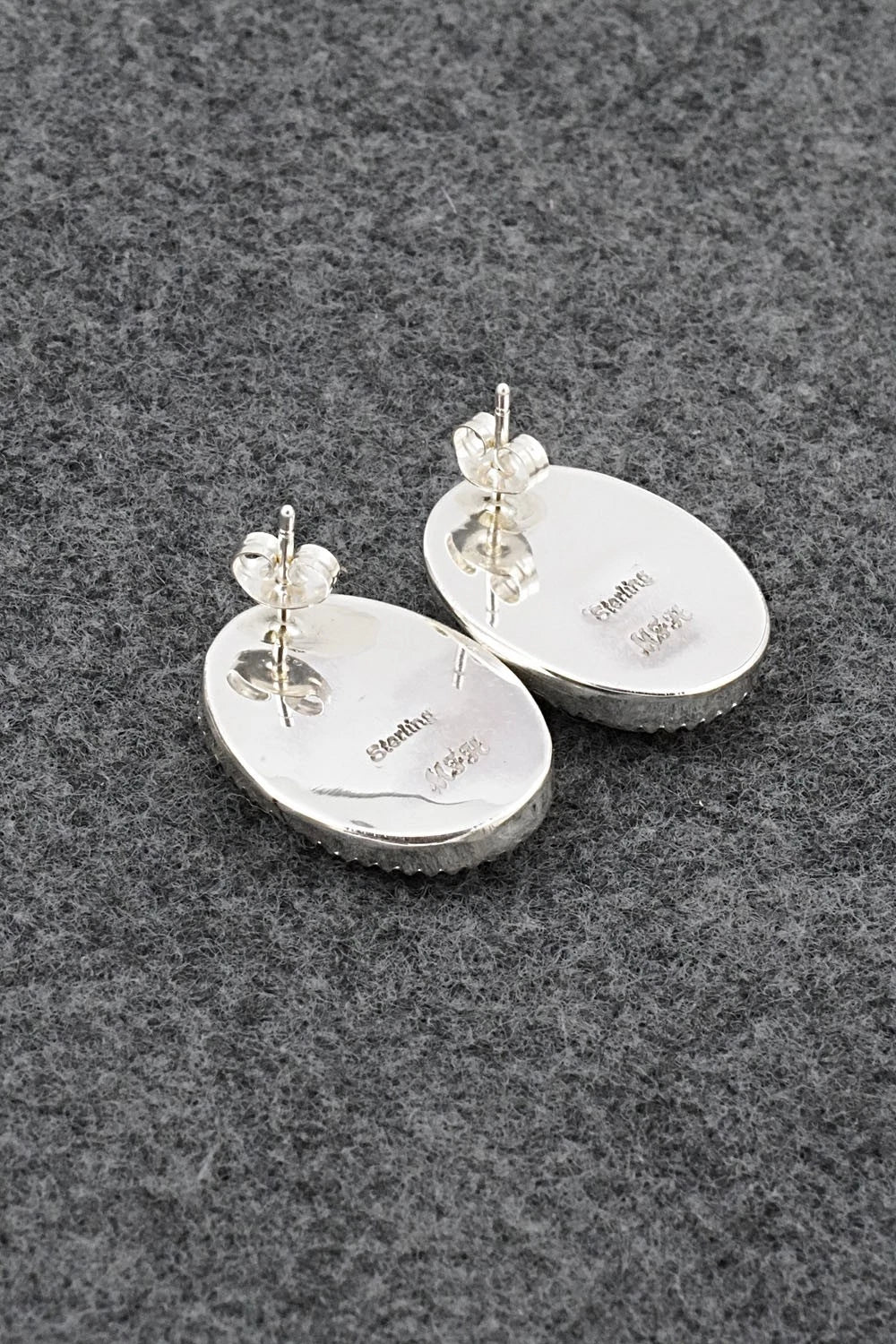 Morado & Sterling Silver Earrings - Murray Hannaweeka