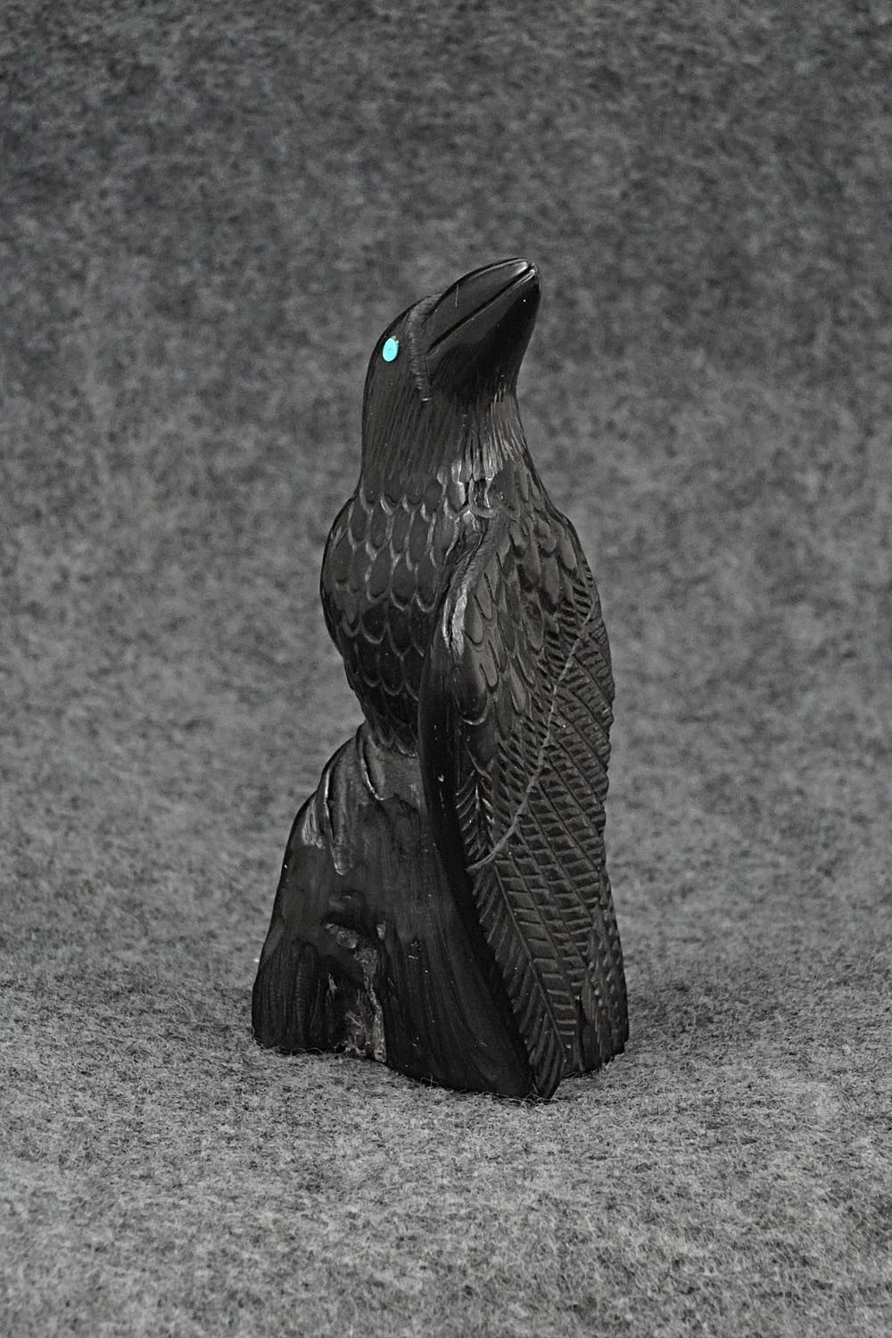Crow Zuni Fetish Carving - Derrick Kaamasee