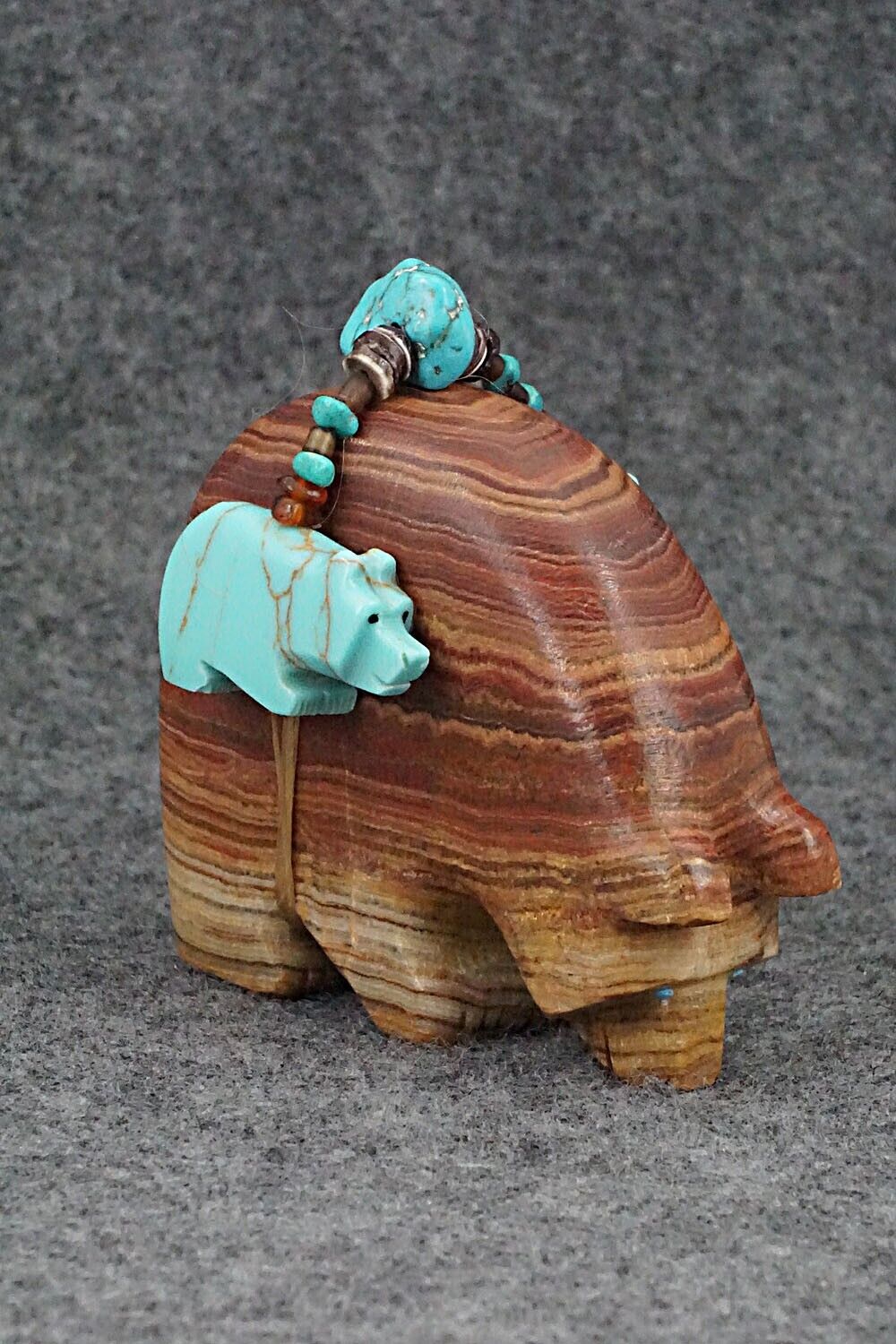 Bear Zuni Fetish Carving - Douglas Martza