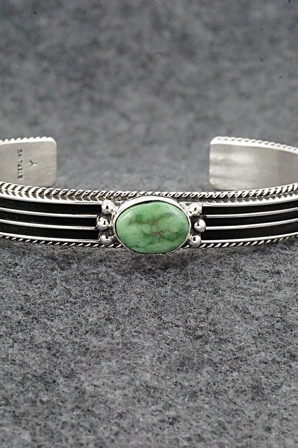 Turquoise & Sterling Silver Bracelet - Darrell Yazzie