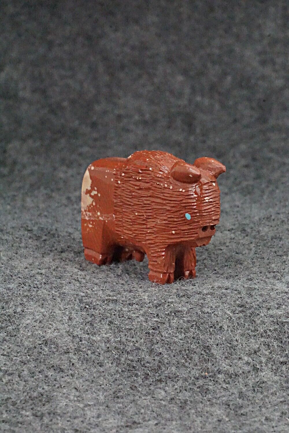 Buffalo Zuni Fetish Carving - Jesus Espino