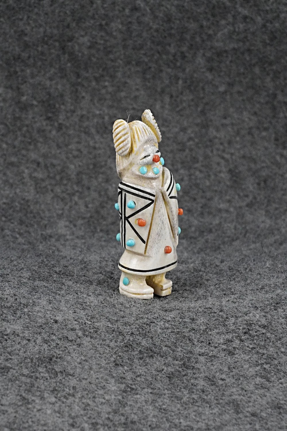Corn Maiden Zuni Fetish Carving - Claudia Peina