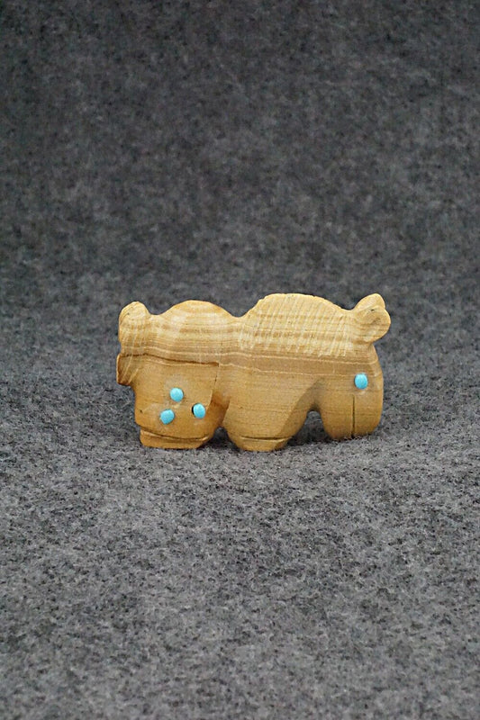 Horse Zuni Fetish Carving - Cody Chavez