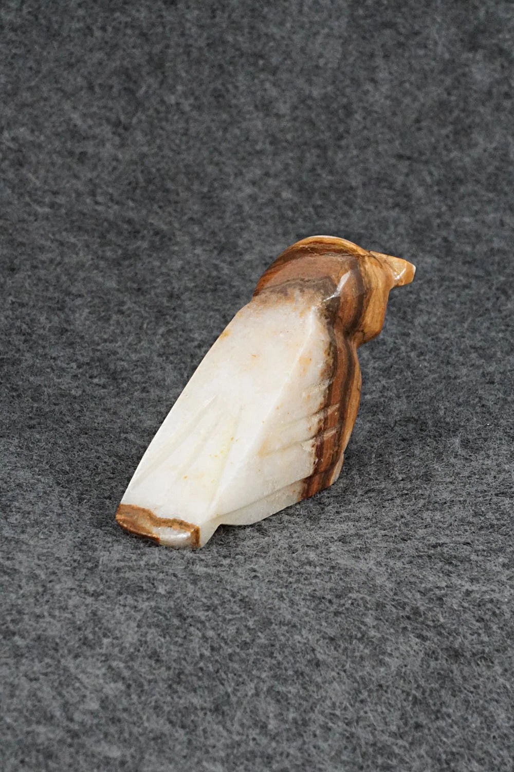 Owl Zuni Fetish Carving - Abby Panteah Quam