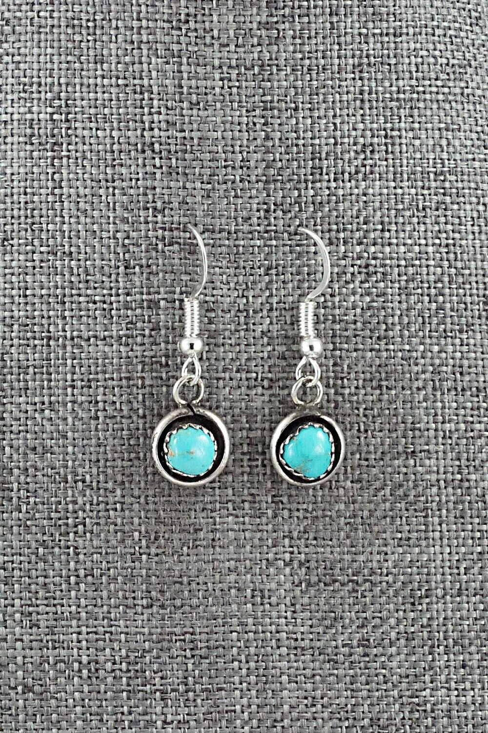 Turquoise & Sterling Silver Squash Blossom Set - Phil Garcia