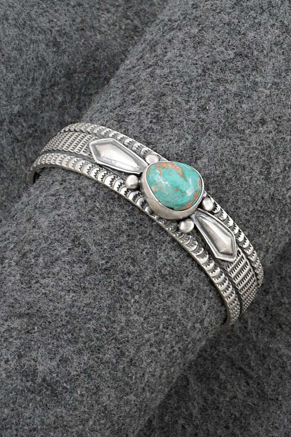 Turquoise & Sterling Silver Bracelet - Randy Boyd