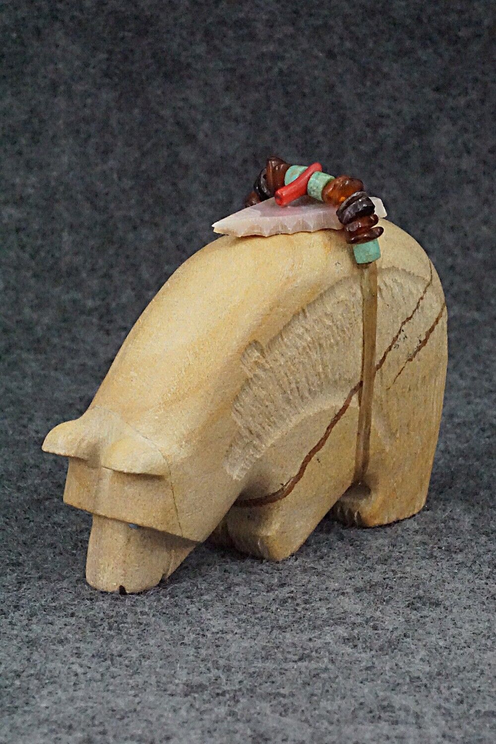 Bear Zuni Fetish Carving - Douglas Martza
