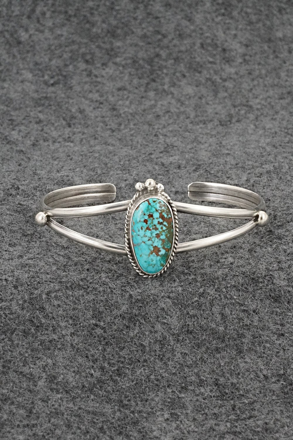 Turquoise & Sterling Silver Bracelet - Rena Begay