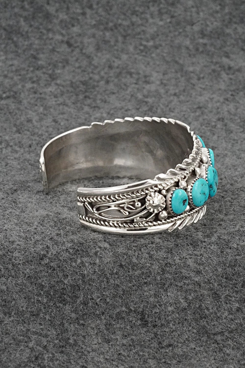 Turquoise & Sterling Silver Bracelet - Anthony Brown