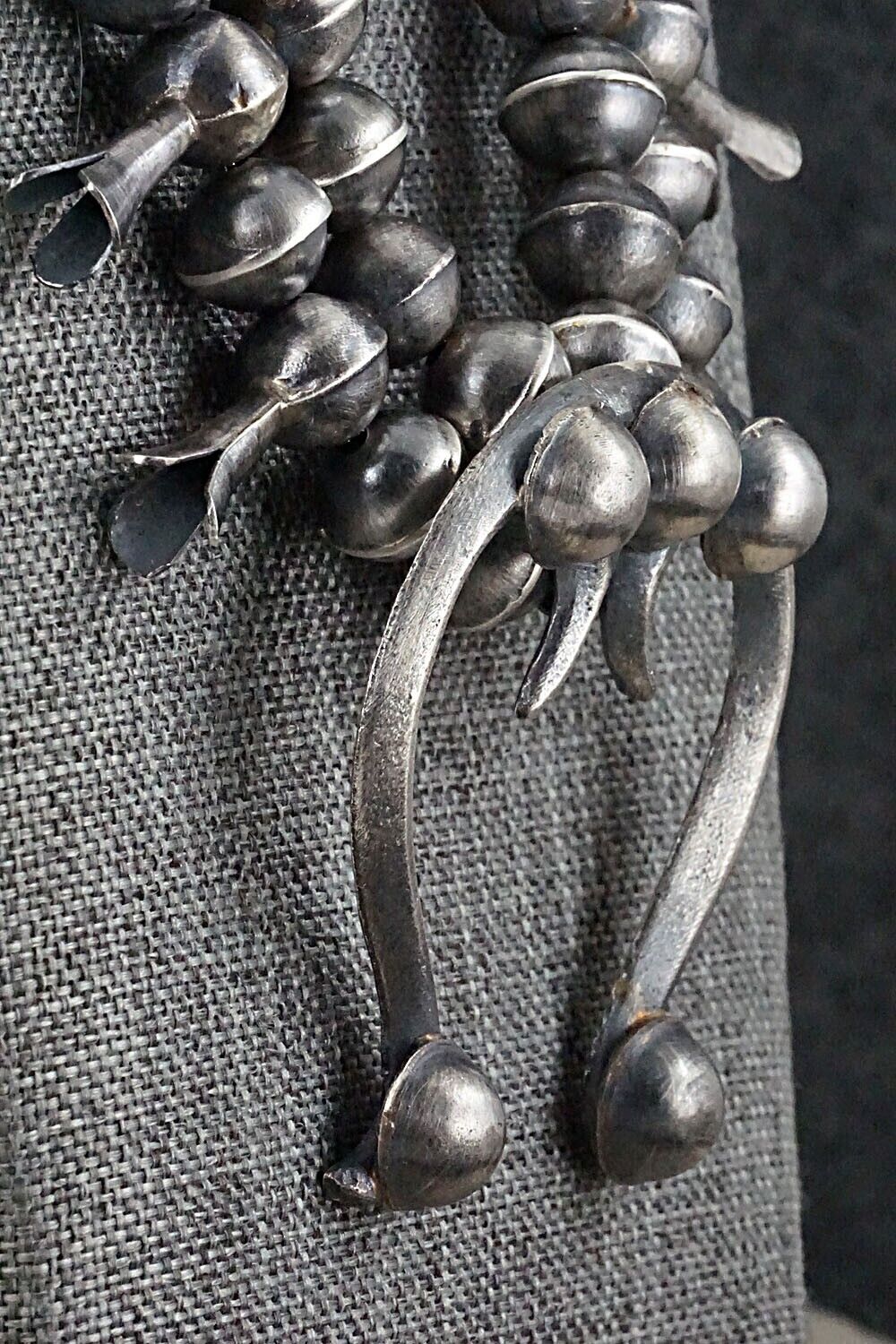 Sterling Silver Squash Blossom Set - Gilbert Martin