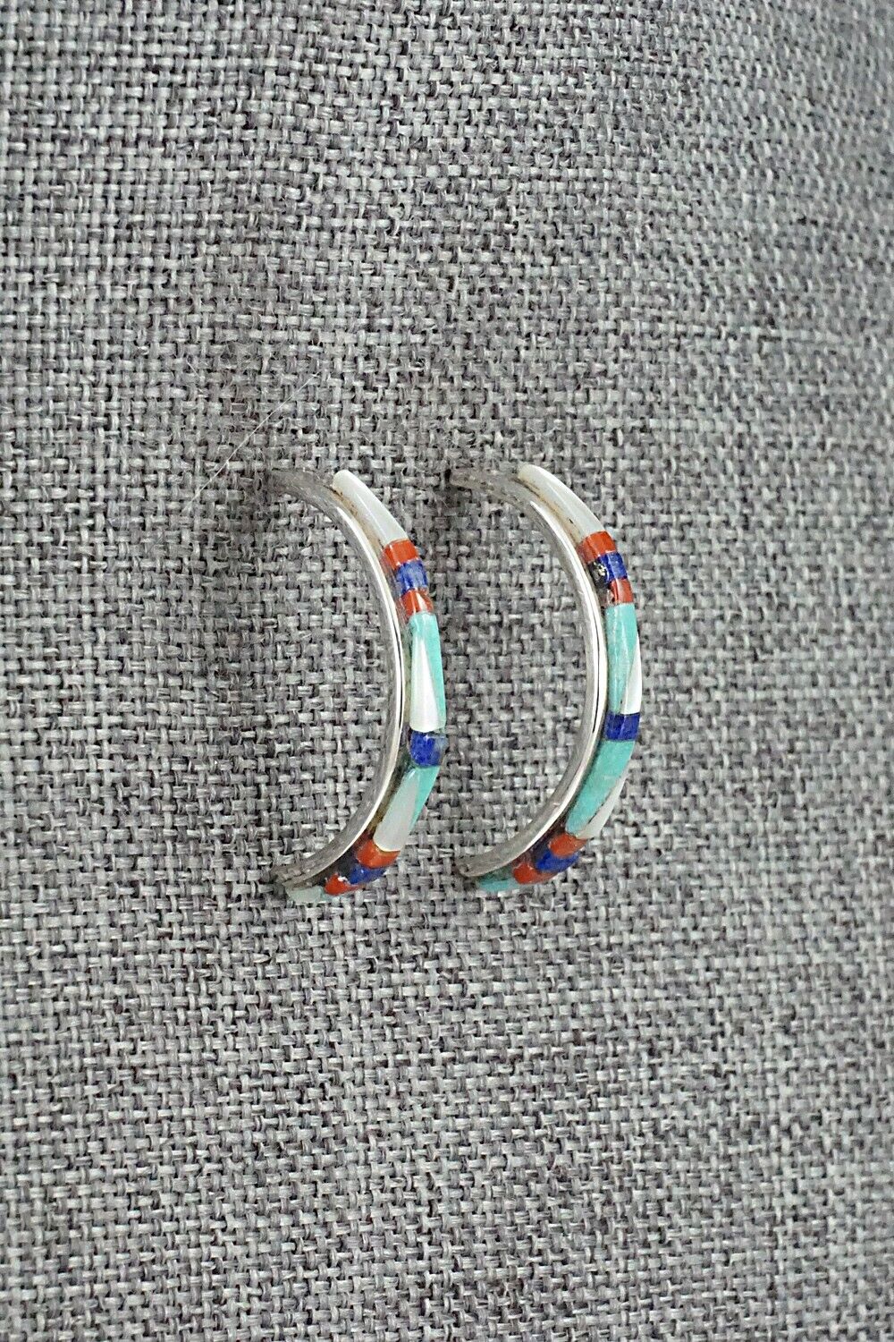 Multi-Stone & Sterling Silver Earrings - Jeanette Chavez