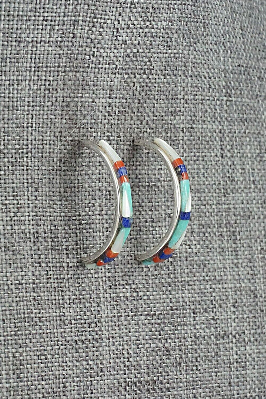 Multi-Stone & Sterling Silver Earrings - Jeanette Chavez