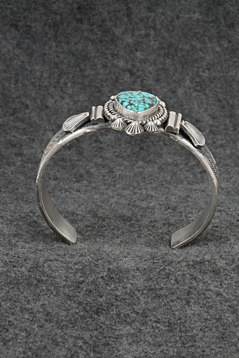Turquoise & Sterling Silver Bracelet - Michael Calladitto