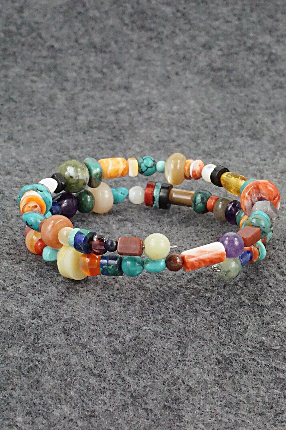 Multi-Stone Beaded Bracelet - Helen Tsosie