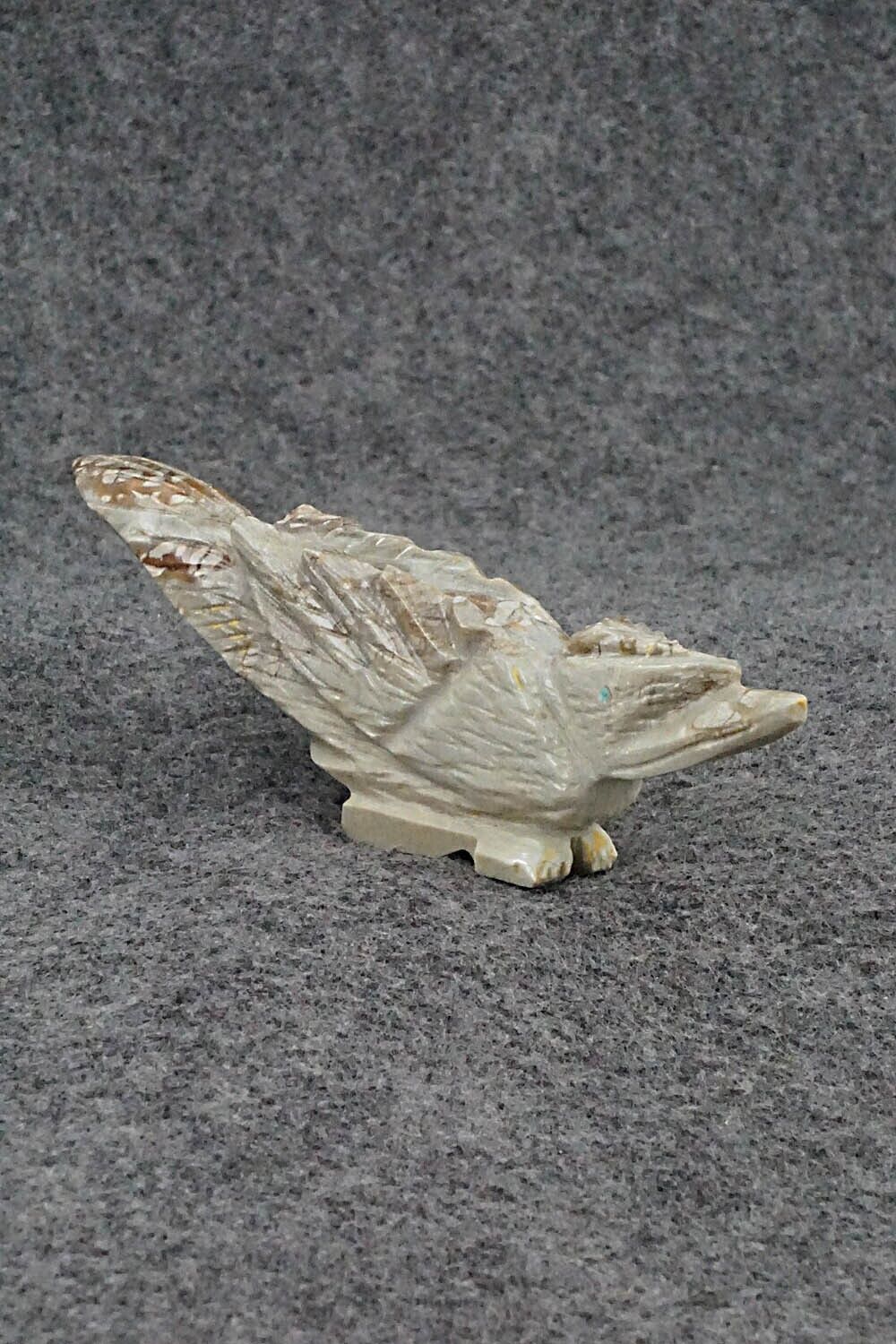 Roadrunner Zuni Fetish Carving - Tony Mackel