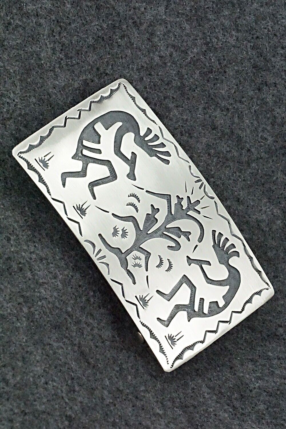 Sterling Silver Belt Buckle - Ralph Bia