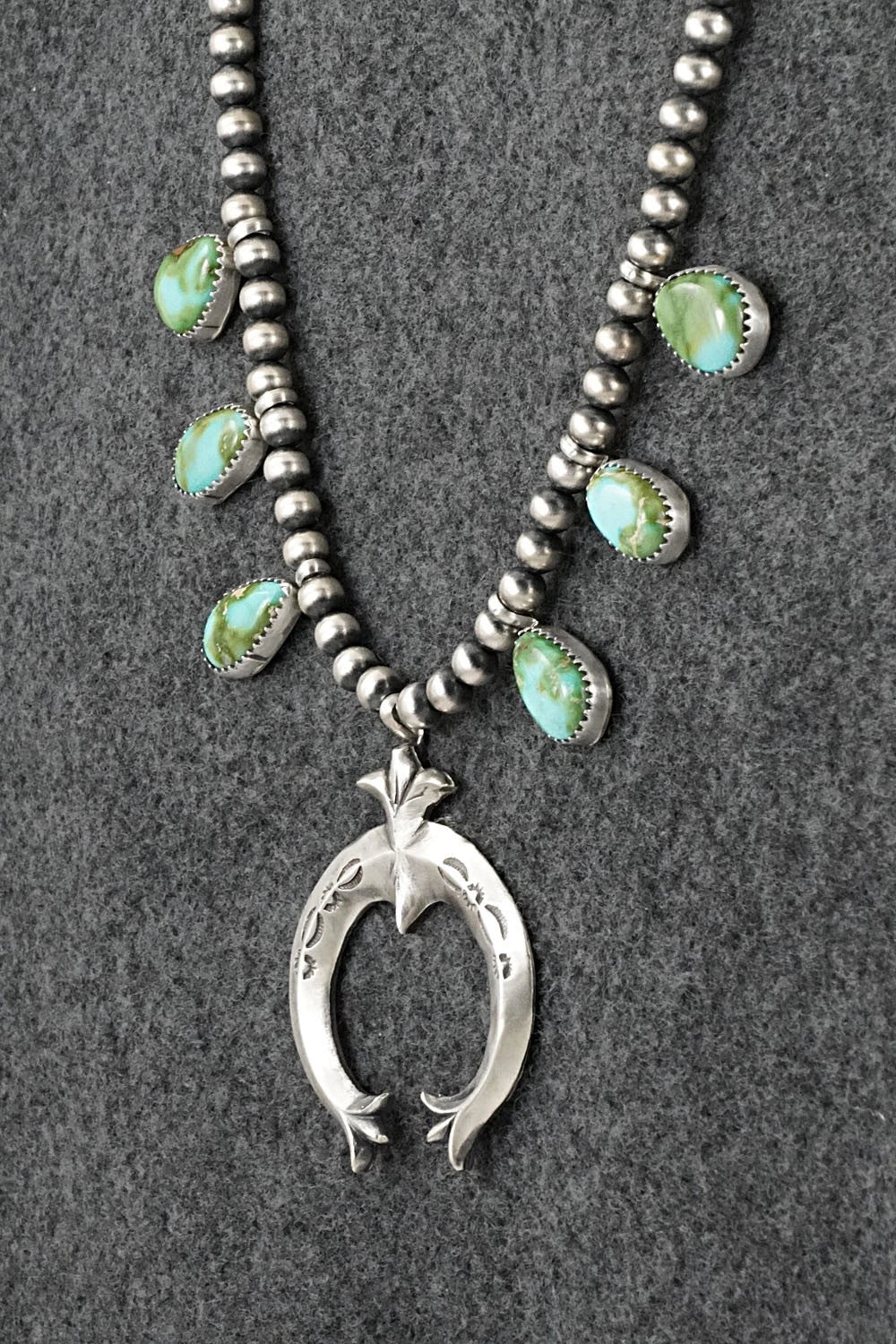Turquoise & Sterling Silver Necklace - Latricia Largo