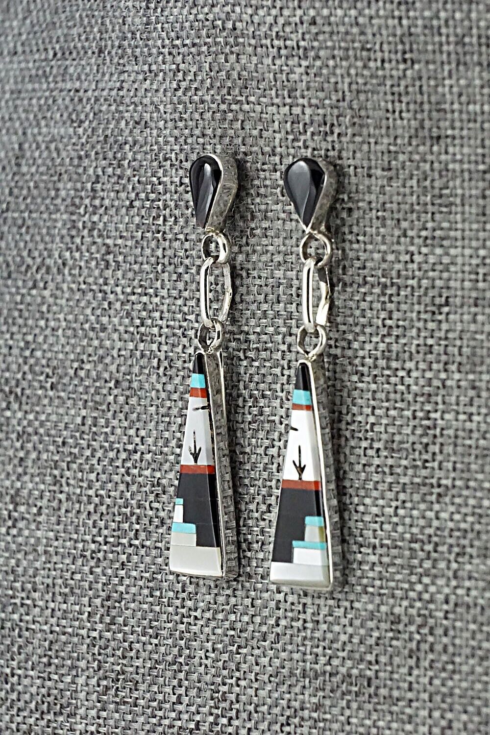Multi-Stone & Sterling Silver Earrings - Jason Bobelu