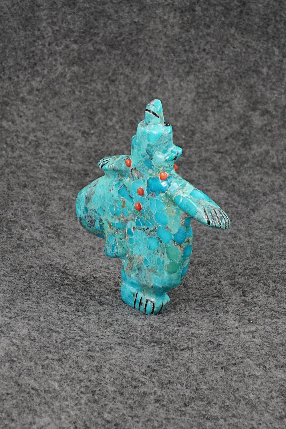 Bear Zuni Fetish Carving - Claudia Peina